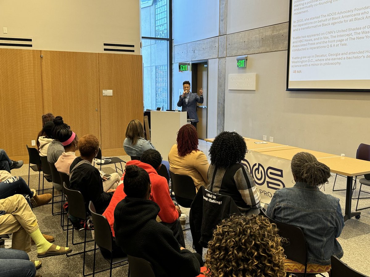 Simeon 🇺🇸 (@ftrilliams) on Twitter photo <a href="/BreakingBrown/">Yvette Carnell 🇺🇸</a> addresses Boston residents at Boston Reparations information session.
#adosaf #adosep #reparations #boston <a href="/BreakingBrown/">Yvette Carnell 🇺🇸</a> addresses Boston residents at Boston Reparations information session.
#adosaf #adosep #reparations #boston