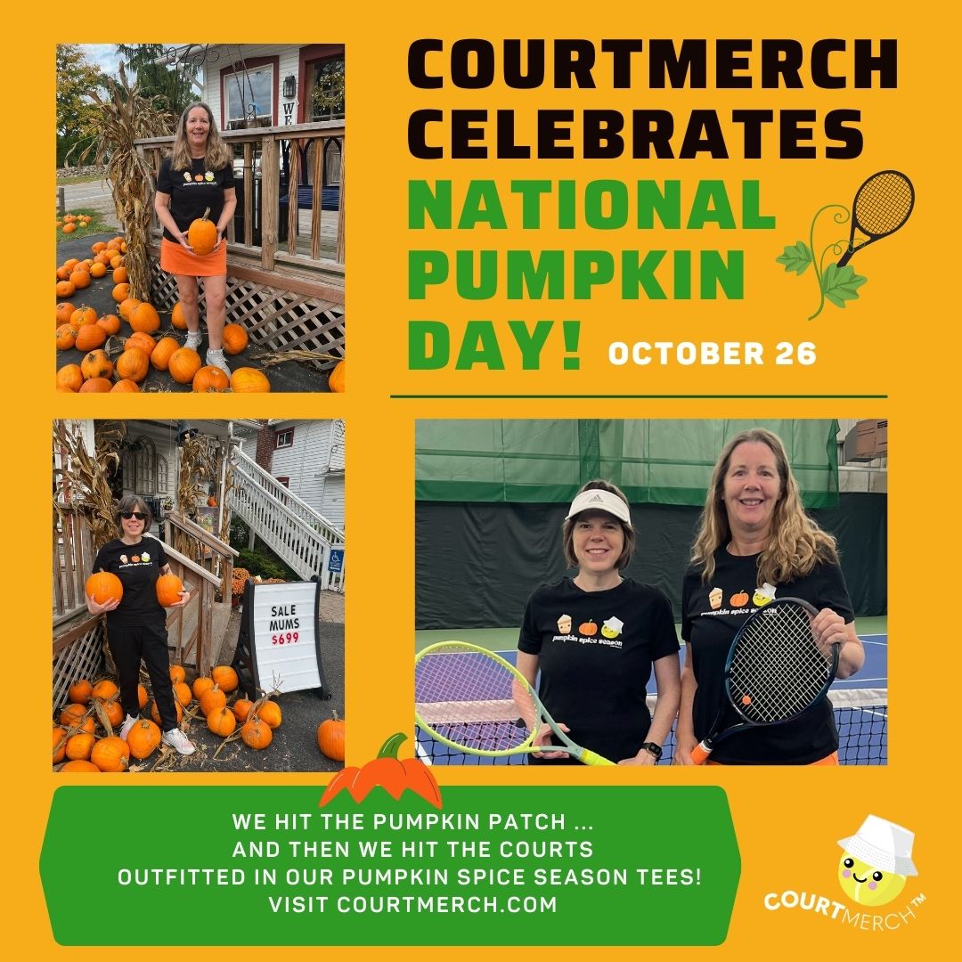 Court_Merch's tweet photo. Today's the day: #NationalPumpkinDay! And we've got just the #tennis tee  to celebrate:
https://t.co/Nv3bzuQIZq https://t.co/cWOUCt4vWS