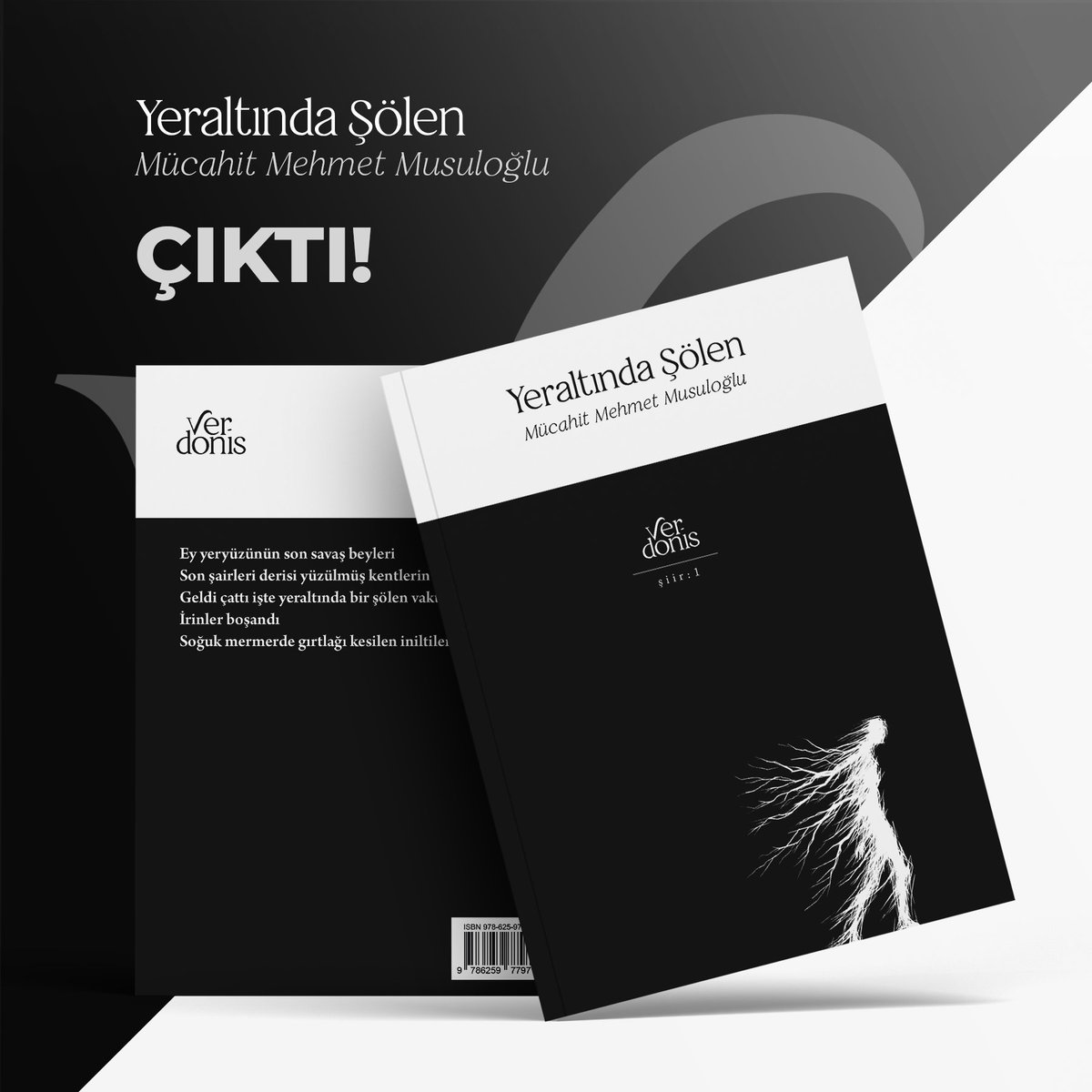 Mücahit Mehmet Musuloğlu’nun ilk şiir kitabı “Yeraltında Şölen”,  ÇIKTI!

Temin etmek için;
kitapyurdu.com/kitap/yeraltin…