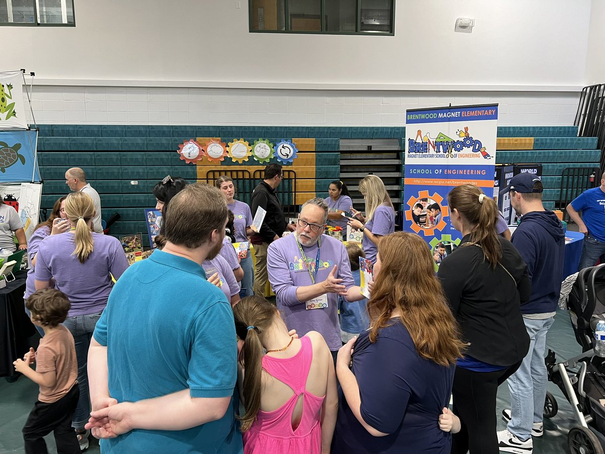 Sharing the wonderful things that <a href="/BrentwoodMESE/">Brentwood Magnet Elementary School of Engineering</a> does on a daily basis with perspective families at the <a href="/wcpssmagnets/">WCPSS Office of Magnet Schools (Choice Schools)</a>