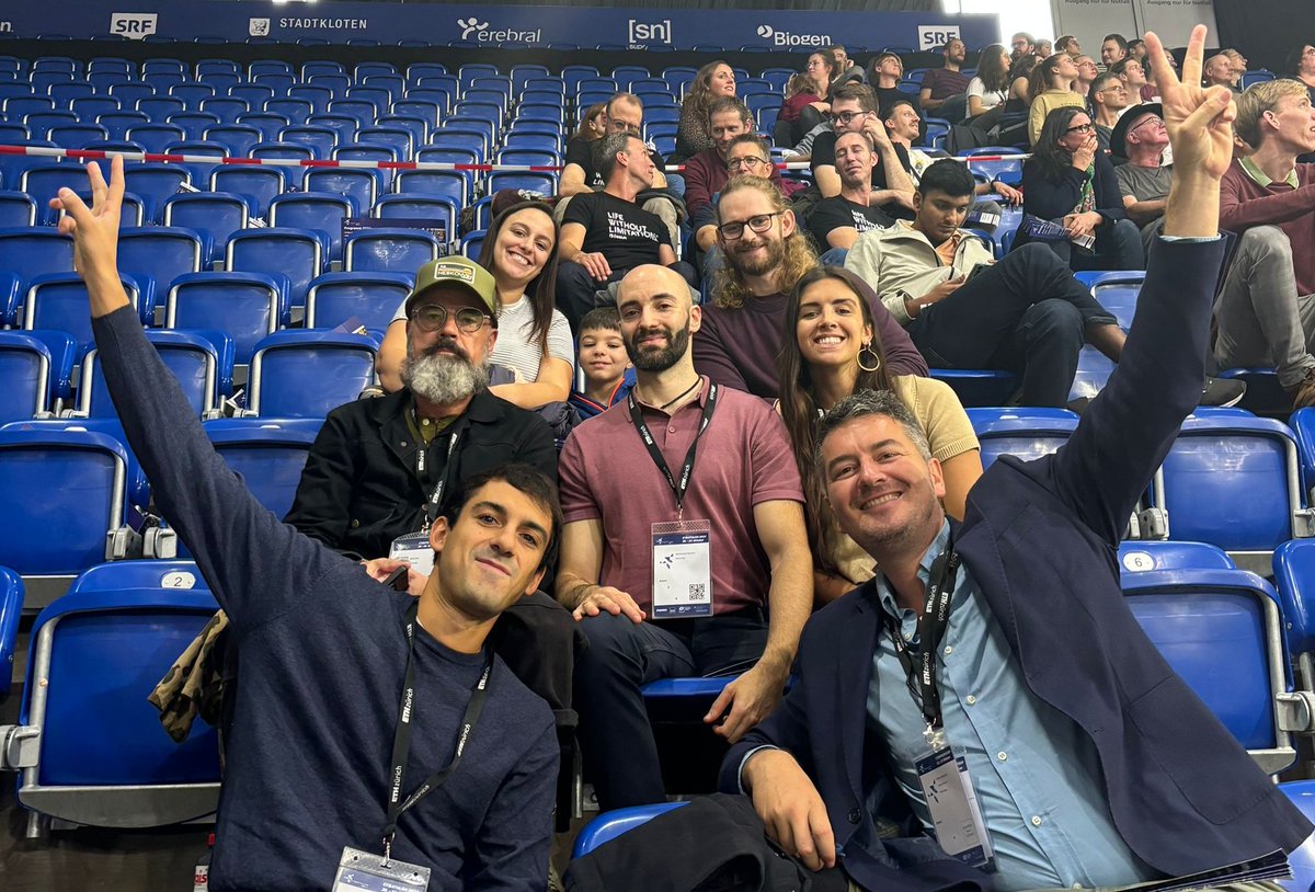 Stanisa Raspopovic (@sraspopovic) on Twitter photo What an incredible atmosphere and real emotions at the <a href="/cybathlon/">CYBATHLON</a> 2024 by <a href="/ETH_en/">ETH Zurich</a> in Swiss Arena! Teams from all around world with unique new #Rehab technologies making beautiful memories and friendships! #SwissOlympics <a href="/snsf_ch/">Swiss National Science Foundation</a> #NeuroLegs What an incredible atmosphere and real emotions at the <a href="/cybathlon/">CYBATHLON</a> 2024 by <a href="/ETH_en/">ETH Zurich</a> in Swiss Arena! Teams from all around world with unique new #Rehab technologies making beautiful memories and friendships! #SwissOlympics <a href="/snsf_ch/">Swiss National Science Foundation</a> #NeuroLegs