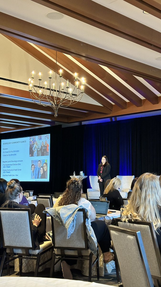 SyedaMinaMD's tweet image. Such an inspirational talk on manifesting a global health vision into reality by Dr. @cumara_o from @MayoAZneurores #MayoGRIT @MayoGRIT