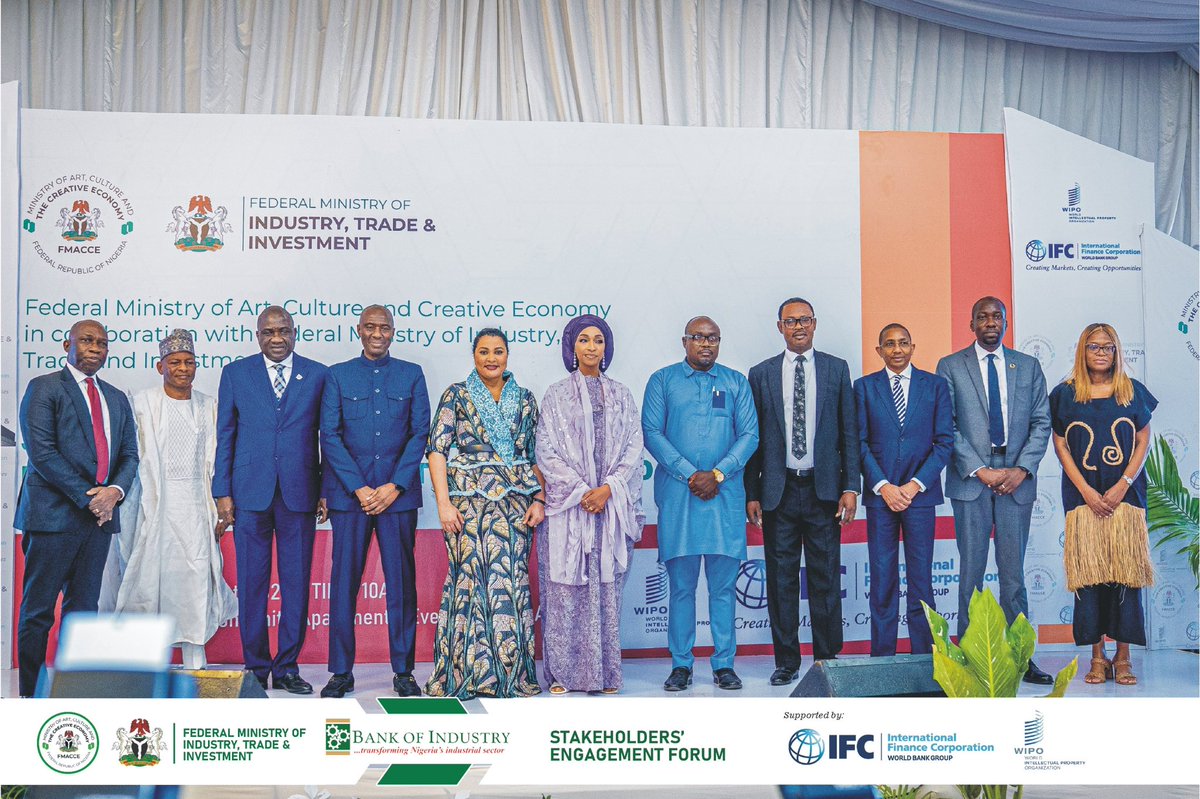 Fmactce_Nigeria's tweet photo. Earlier this month, leaders gathered to advance Nigeria’s National Intellectual Property Policy, focusing on IP protection and growth in our creative economy.
Thank you to all who contributed to this milestone!
#FMACCE #StakeholdersForum #IPPolicy #CreativeEconomy #Nigeria https://t.co/1eK8LVfc61
