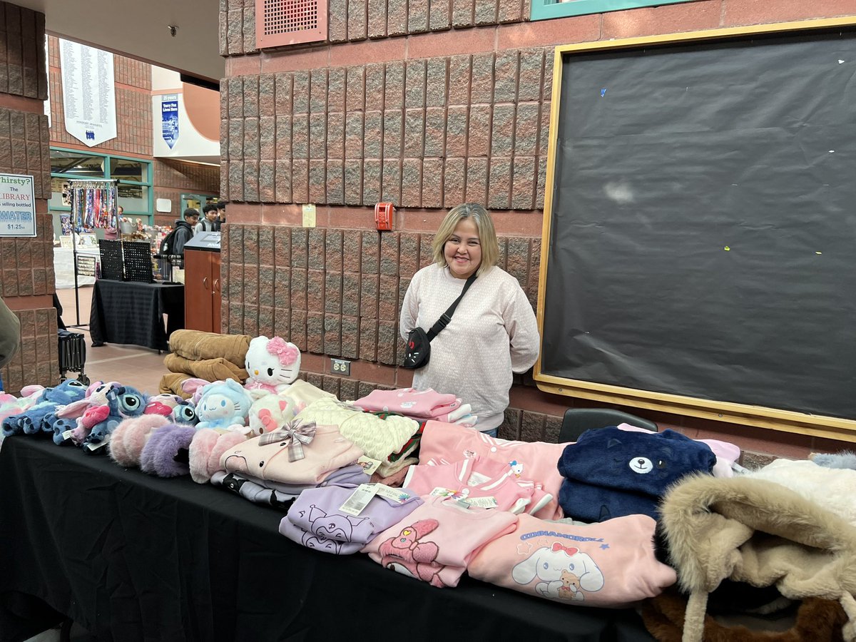 So much to see and buy at today’s market. Yummy too with Siggi’s waffles and Fusion Foodies! Open to 3pm. <a href="/WWhighschool/">Westwood High School</a> <a href="/FMPSD/">Fort McMurray Public School Division</a>