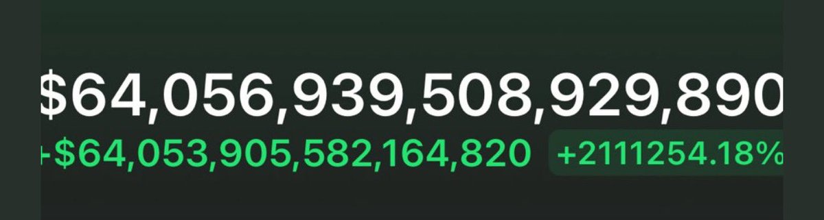 Crypto community:

“I started with $5 yesterday.”