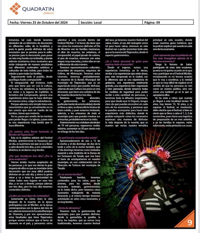 Festival Mictlán, una tradición que reúne a los vivos con los muertos. 💐💀 Este 1, 2 y 3 de noviembre celebraremos el Día de Muertos en San Juan Evangelista. ¡Acompáñanos a vivirla!