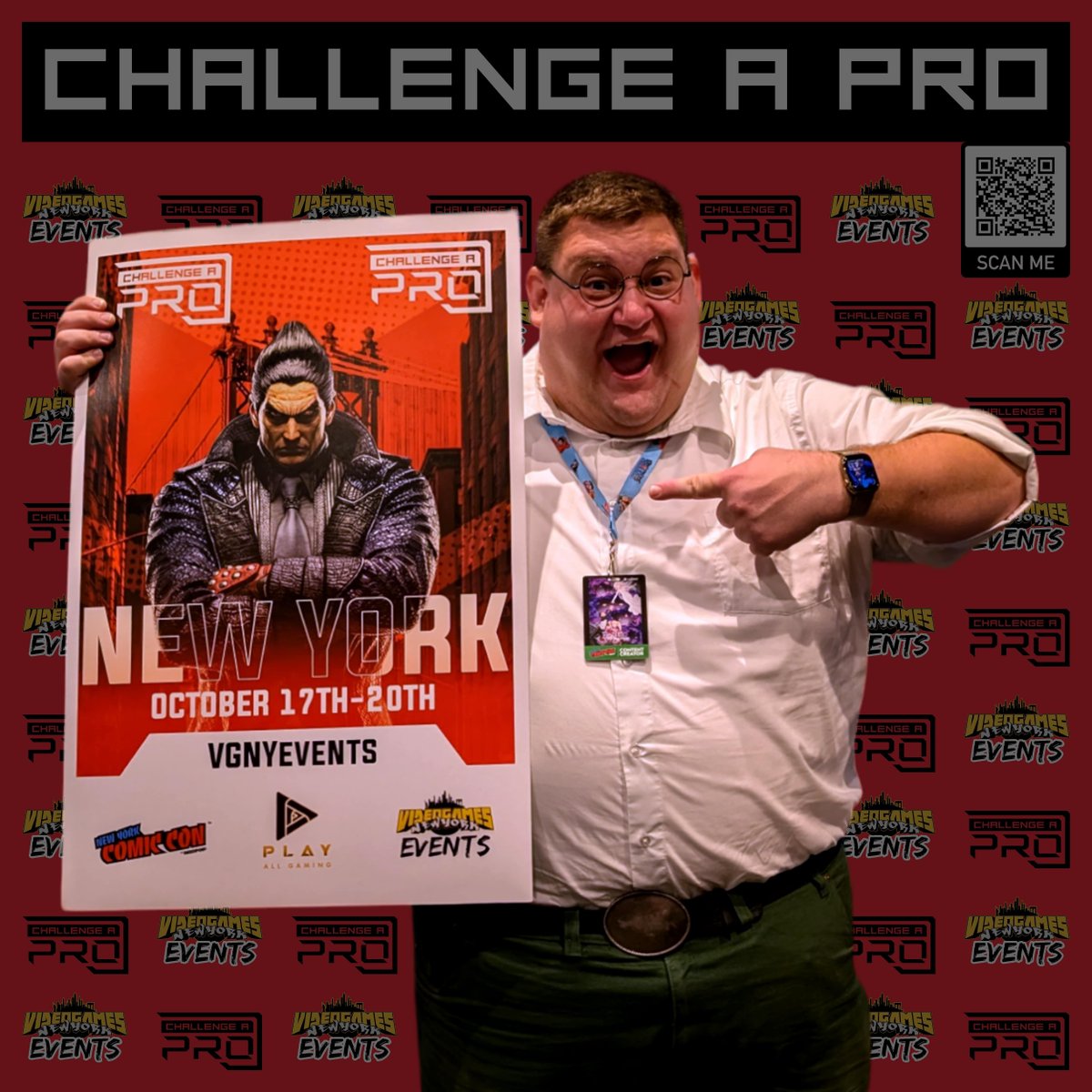 Fan favorite personality, Real Life Peter Griffin (<a href="/NYPeterGriffin/">Robert Franzese</a>) returned for #NYCC24 to show off the gaming skills he learned while in Quahog to "Challenge A Pro" guests and to try to make <a href="/Enderprize/">Enderprize 🥁🚀🕹</a> constantly laugh on stage! 

#NYCC #NYCFGC #FGC #VGNYevents #Tekken8 #RLPG