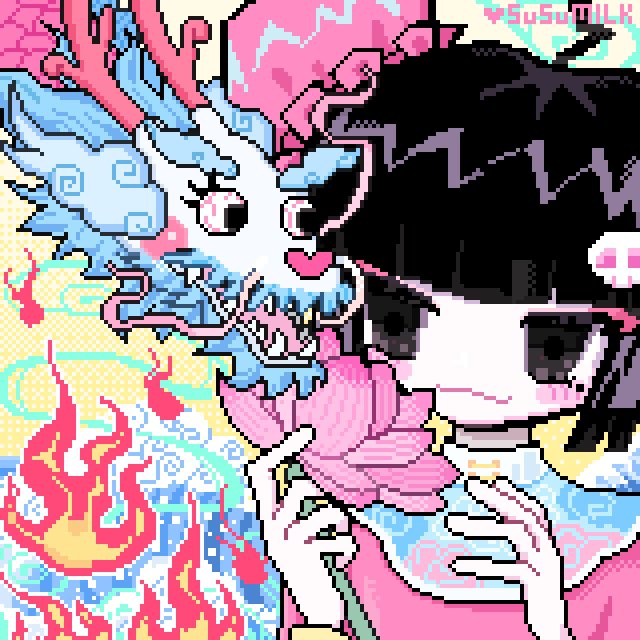 bigsusumilk's tweet image. #ドット絵   #pixelart #像素