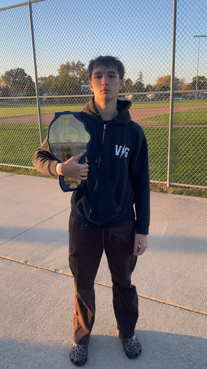 Week 8 DPOTW SR DE Jacob MacCallum. This is the 2nd time Jacob has won the Turnover Title this season and the 4th time overall. He lead all tacklers, had a sack, and a fum rec for a def td! It has been a pleasure watching you have many awesome moments at the Clawson City Park!