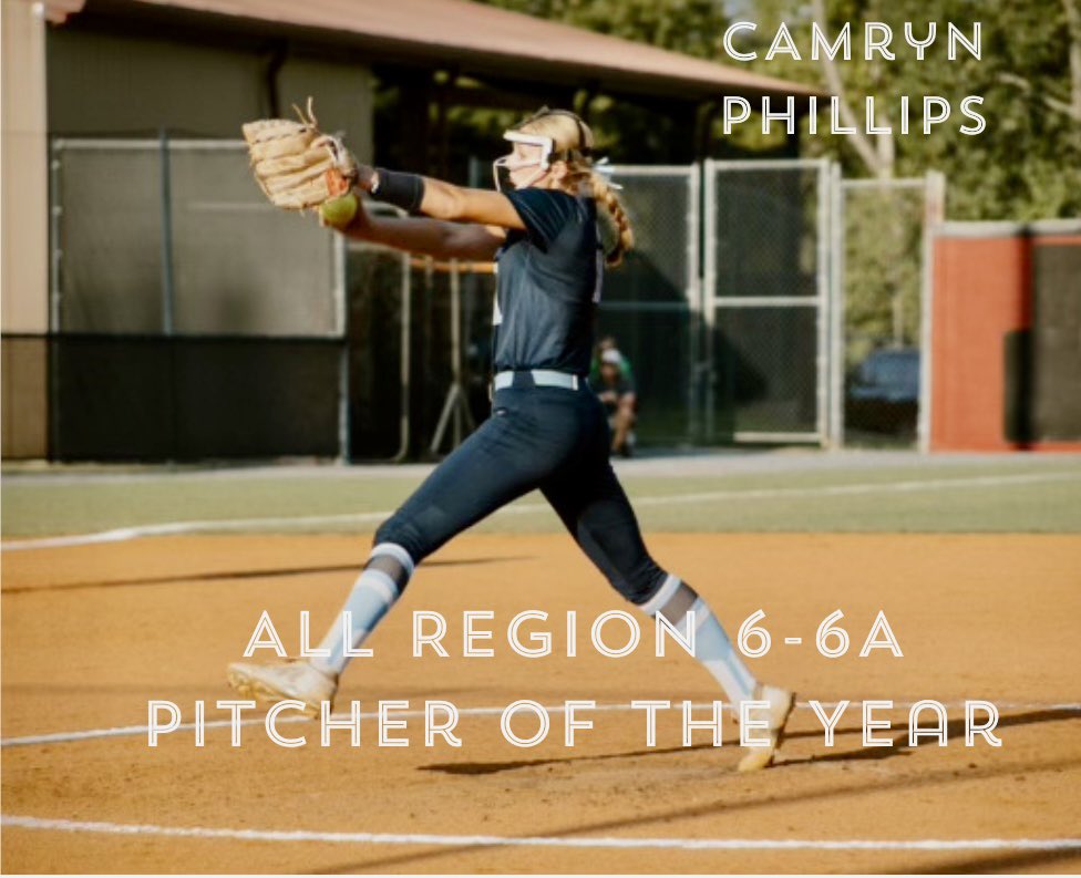 DenmarkDanesDugoutClub (@danesclub) on Twitter photo Congrats to <a href="/CamPhillips2027/">Camryn Phillips 2027</a> for being named Region 6-6A Pitcher of the Year. Proud of this Sophomore for her growth and maturity on the mound! Cam had 88 innings pitched, with 58 strikeouts, an ERA of 1.8 and a WHIP of .943! Congrats Cam!!! A great future is ahead! Congrats to <a href="/CamPhillips2027/">Camryn Phillips 2027</a> for being named Region 6-6A Pitcher of the Year. Proud of this Sophomore for her growth and maturity on the mound! Cam had 88 innings pitched, with 58 strikeouts, an ERA of 1.8 and a WHIP of .943! Congrats Cam!!! A great future is ahead!