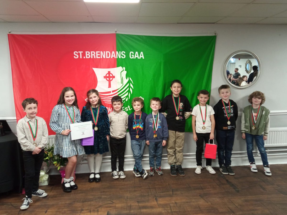 Mrs F (@thereseflahert4) on Twitter photo A fantastic evening with St. Brendan's to end our Gaelic season and to celebrate all of our wonderful under 7's and under 9's players. You are all a credit to the team and we managed to get a group photo with all of our OLOL children. Well done. <a href="/BrendansGAA/">St. Brendan's GAA</a> <a href="/ourladyoflourd1/">ourladyoflourdes</a> A fantastic evening with St. Brendan's to end our Gaelic season and to celebrate all of our wonderful under 7's and under 9's players. You are all a credit to the team and we managed to get a group photo with all of our OLOL children. Well done. <a href="/BrendansGAA/">St. Brendan's GAA</a> <a href="/ourladyoflourd1/">ourladyoflourdes</a>