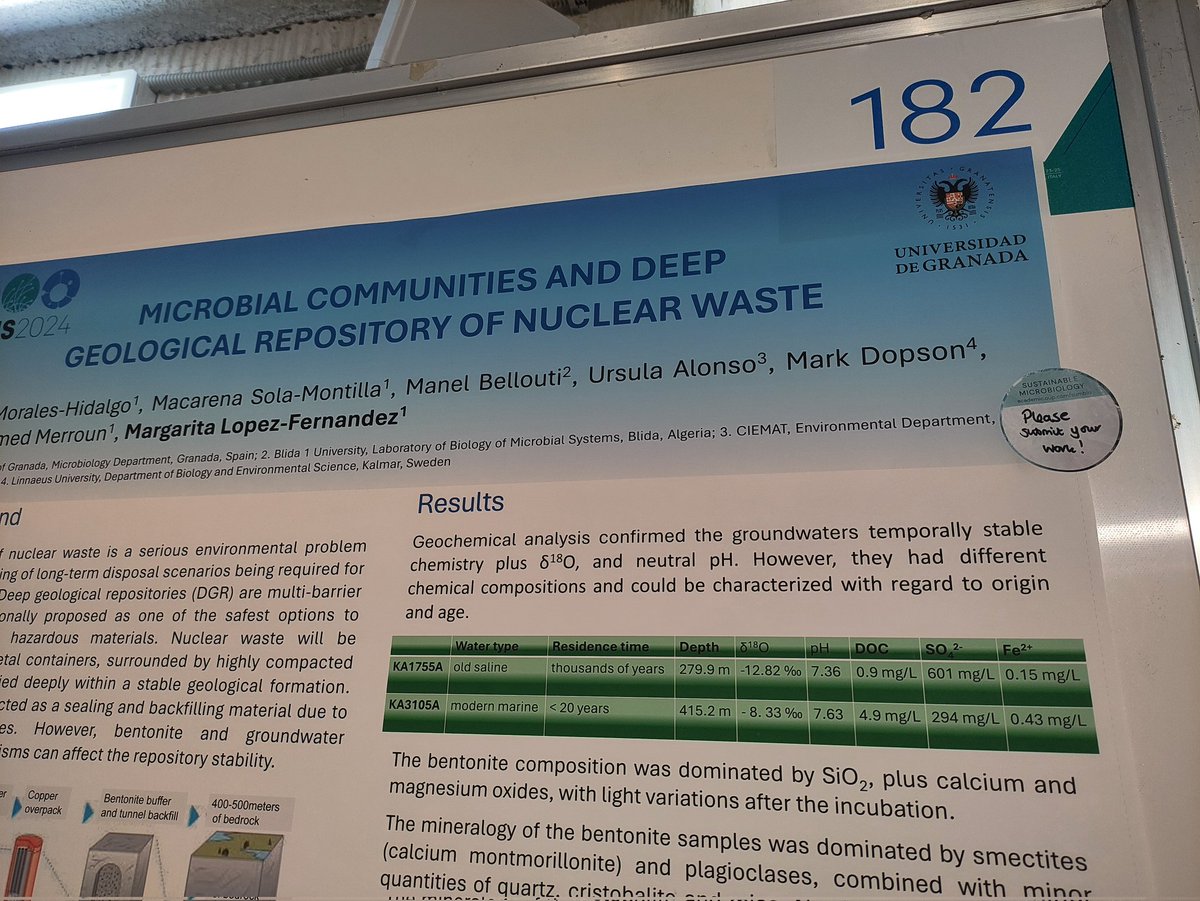 Margarita Lopez Fernandez (@margaritalf_) on Twitter photo Happy to present the latest <a href="/MicroBent/">MicroBent</a> results at the <a href="/IUMSmicrobio/">International Union of Microbiological Societies</a>, in Florence. It was nice to find a little surprise after lunch break! Happy to present the latest <a href="/MicroBent/">MicroBent</a> results at the <a href="/IUMSmicrobio/">International Union of Microbiological Societies</a>, in Florence. It was nice to find a little surprise after lunch break!