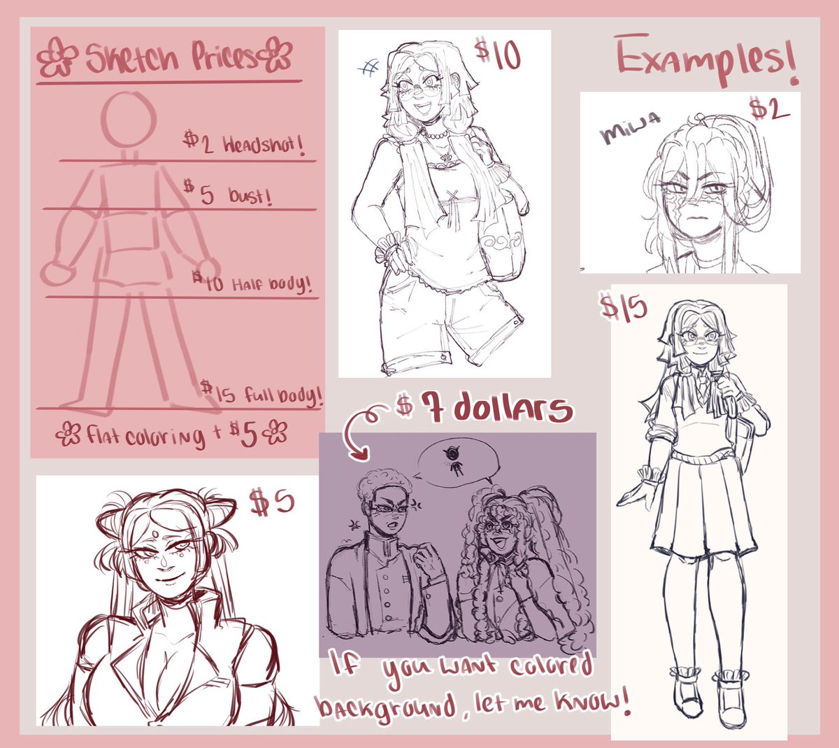 00_Lotus_00_'s tweet image. ⚠️!!HELLO EVERYONE,PLZ READ!!⚠️
My commissions are open!I need to make some money and am very limited in how to do so💔
Any reposts or shares count ❤️💕