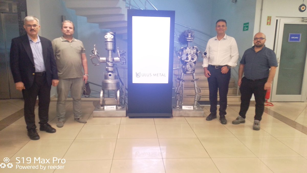 TGBOA's tweet photo. T.C. Sanayi ve Teknoloji Bakanlığı / Republic Of Türkiye Ministry of Industry and Technology görevlendirmesi ve Yalova Üniversitesi  izniyle Verimlilik Projeleri Yerinde inceleme kapsamında Ulus Metal Sanayi ve Ticaret A.Ş. ziyaret gerçekleştirdik.
@TCSanayi @universityalova https://t.co/xtkQ0fq4Ww