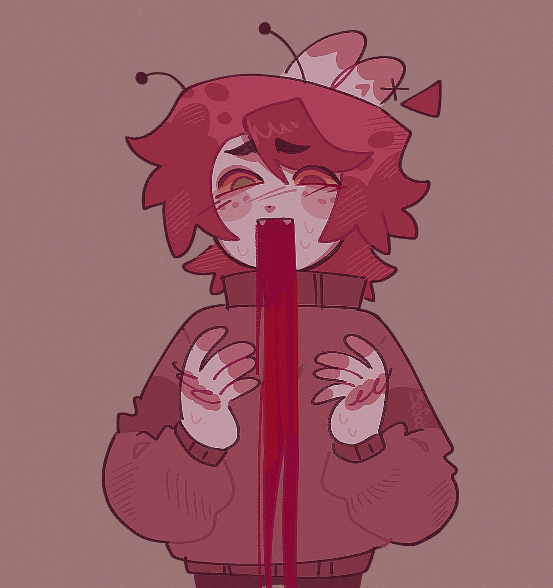 zefyrkameow's tweet image. recent art that i like