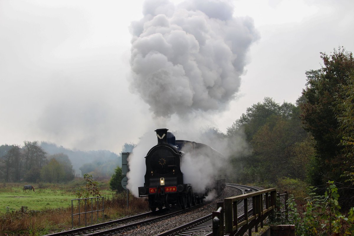 Nick_H45's tweet photo. A nice day walking the length of the Spa Valley Railway

@SpaVRofficial 

📷 26/10/2024 https://t.co/xSIlz1TEHa