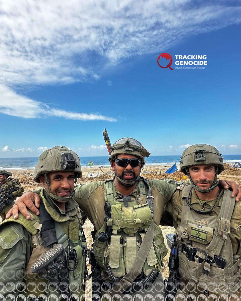 trackingisrael's tweet photo. Colombian Israeli reservist Adi Degani served in the 188th Armored Brigade that decimated northern Gaza and Khan Yunis.

Degani is currently serving in the same brigade during the invasion of southern Lebanon. https://t.co/4CIb1CgFZx