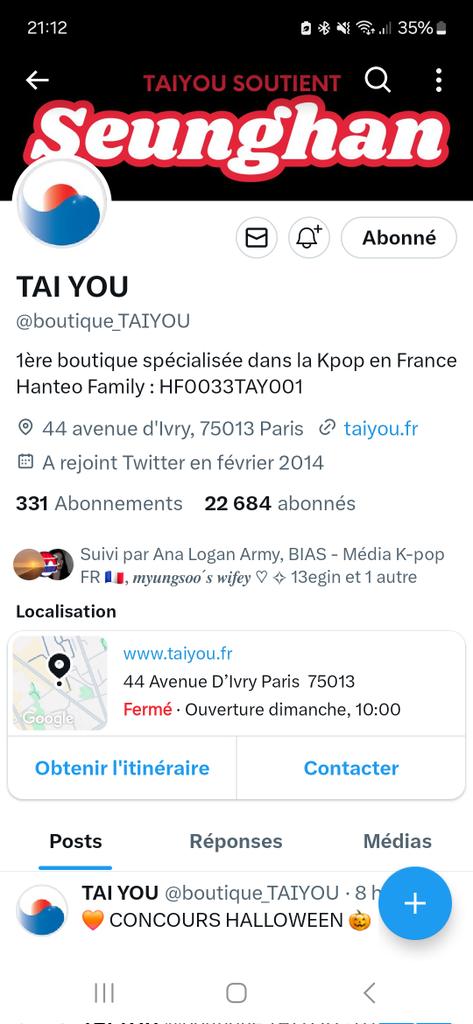 candice35317286's tweet photo. @boutique_TAIYOU Merci beaucoup pour le concours ! 🧡🖤 https://t.co/uAb0yXYOvj