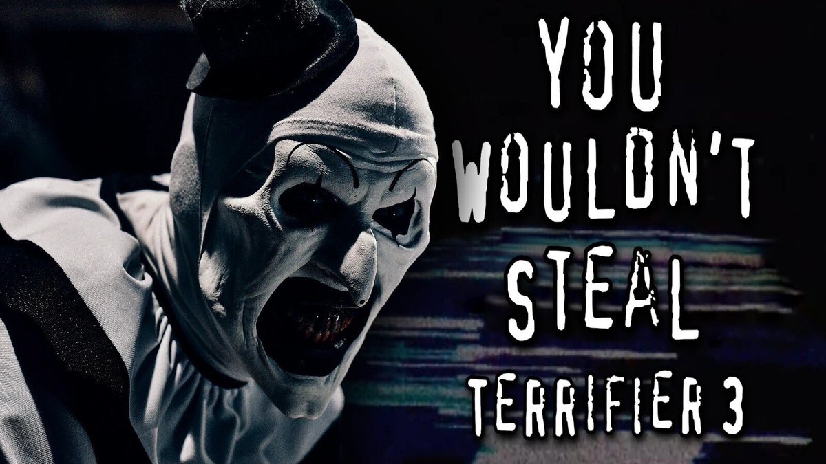 TillyTweets's tweet image. If you want #Terrifier4 don’t pirate #Terrifier3.

tinyurl.com/yv92sy57