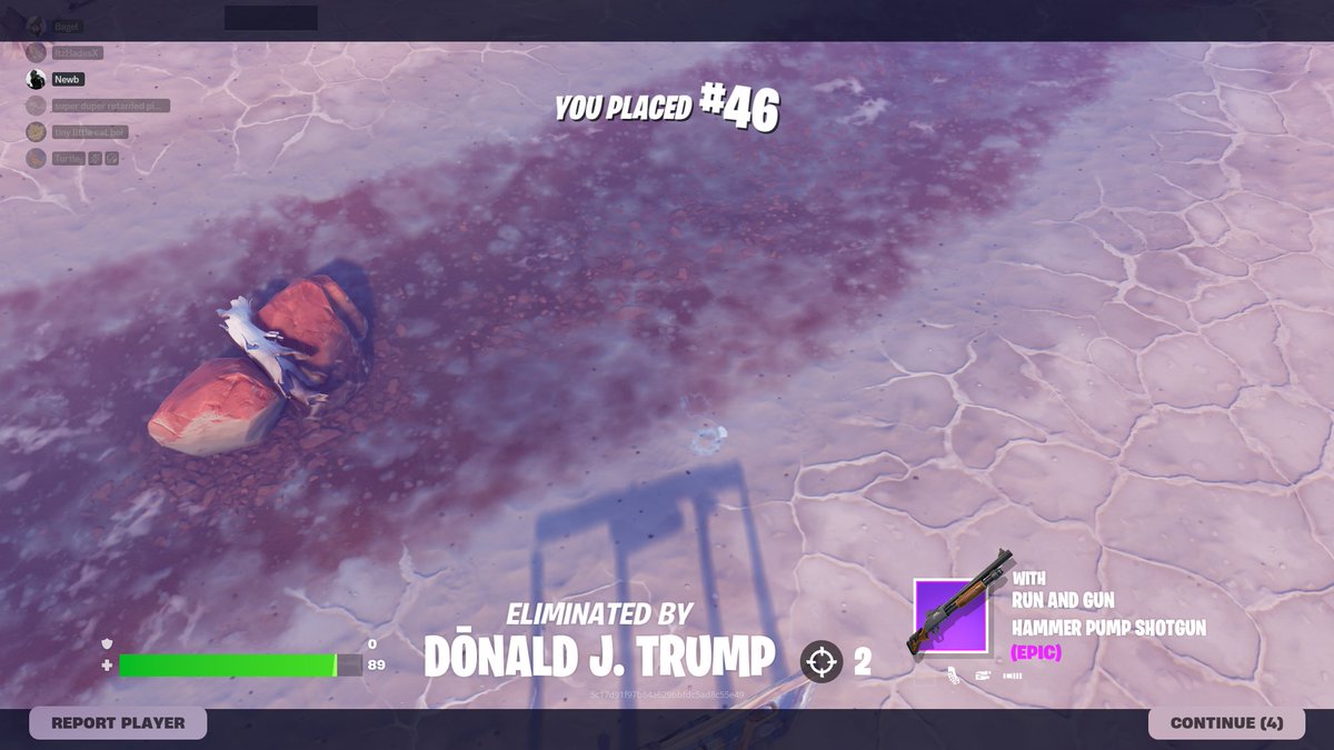 I quit Fortnite.