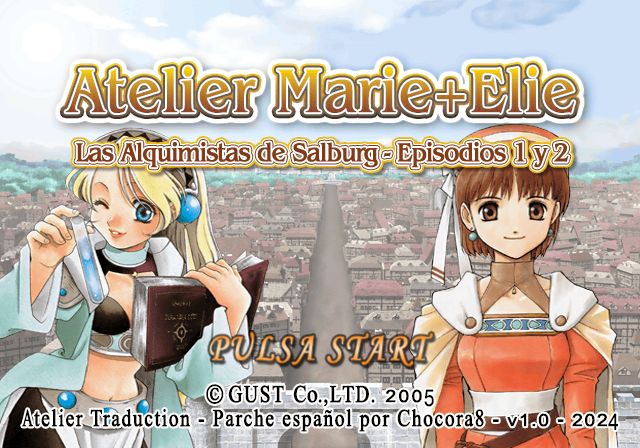 AtelierTrad's tweet photo. Hola a todos, en colaboración con @Chocora8_, ¡Hoy publicamos el parche 100% traducido al Español para Atelier Marie + Elie para PS2! Puedes descargarlo aquí: https://t.co/DWH2Es8JlR A divertirse ^^
#AtelierGames #AtelierSeries https://t.co/vHGCcW44Lq