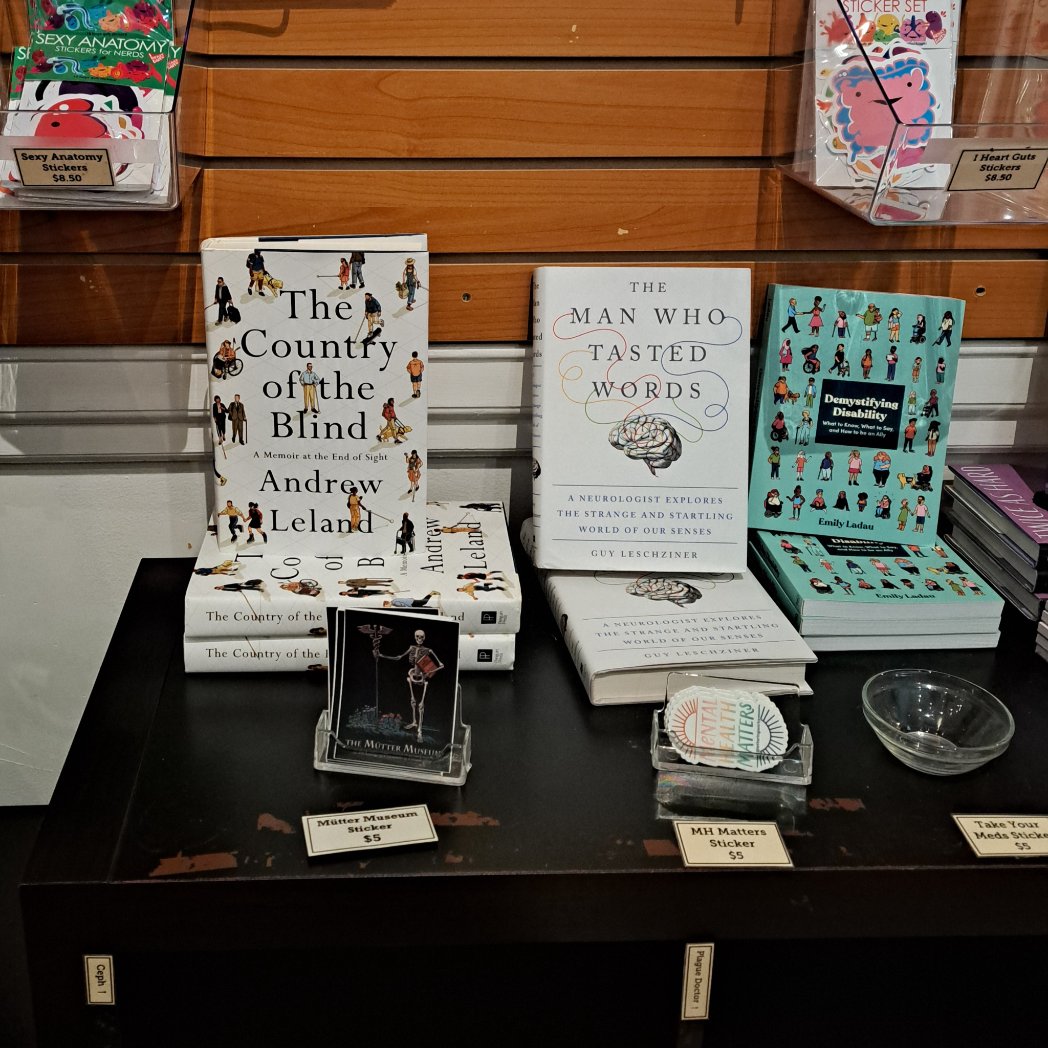 Spotted <a href="/quailty/">Andrew Leland</a> at the <a href="/MutterMuseum/">Mütter Museum</a> gift shop: