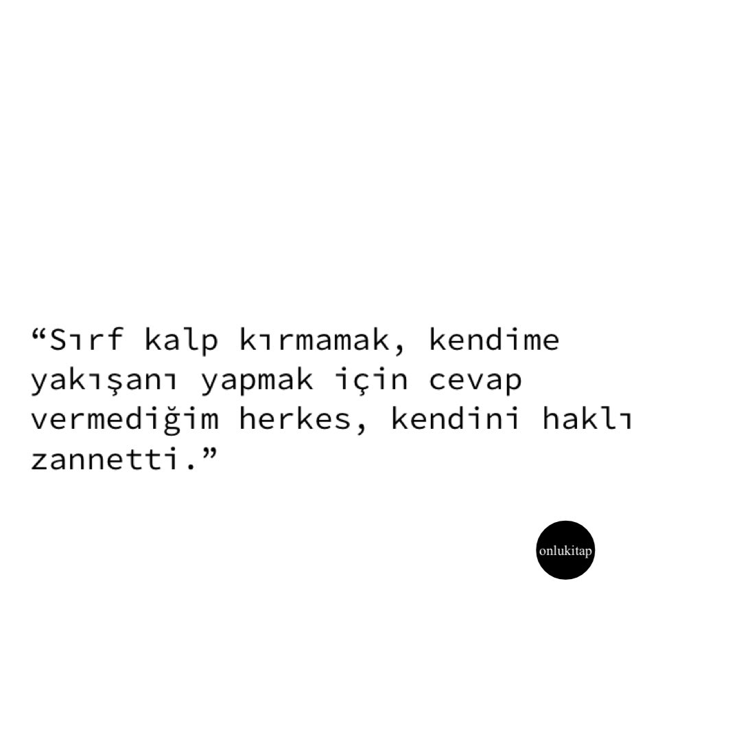 Gerçekten öyle..