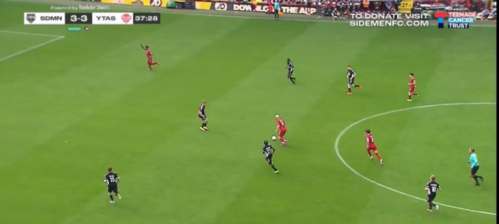Mbappé en ce début de match :