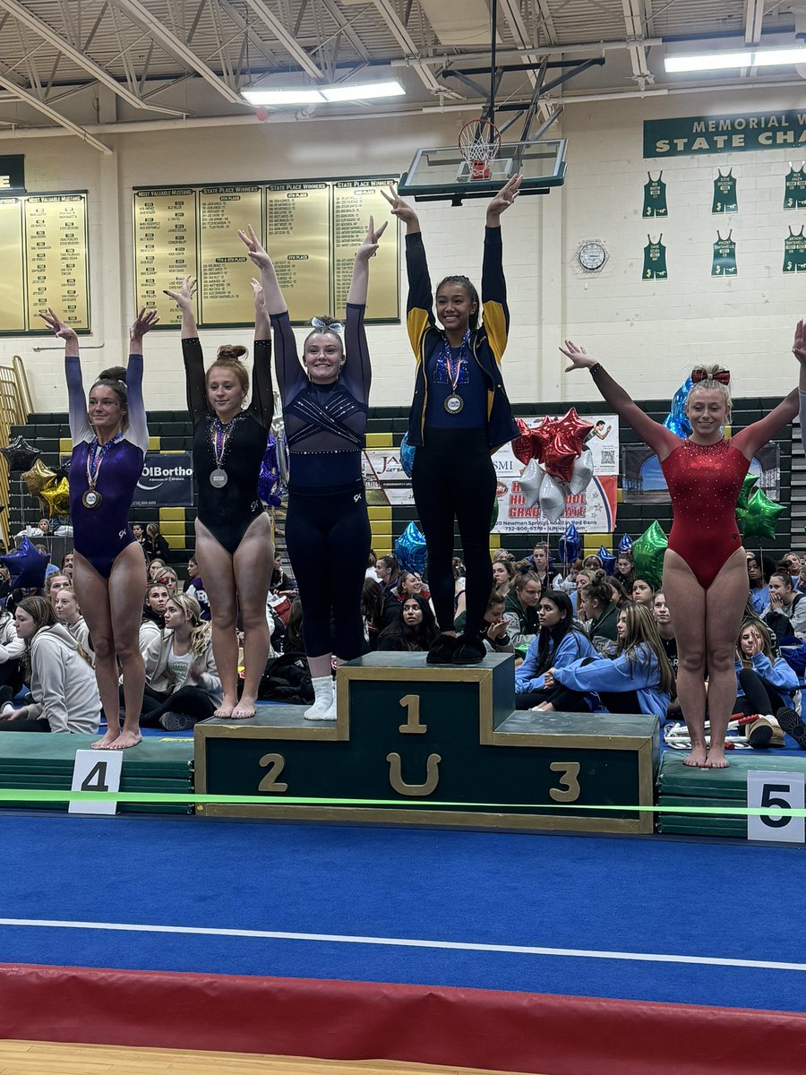 Huge congratulations to Haley Smith for placing second at Shore Conference on beam with a score of 9.55! Best score of the season! 

As a team we scored a season high of 105.3 and 5th place overall! 
Novice &amp; sectionals next week! 💙🤸🏻‍♀️
