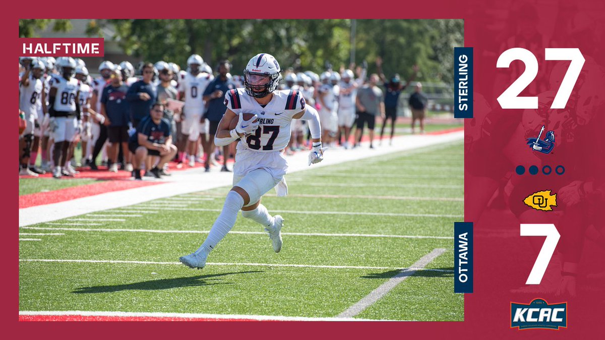 FB | Baptista throws 4 TDs and <a href="/SCWarriorFB/">Sterling College Football</a> scores 27 straight to take a BIG lead into halftime!!

#SwordsUp #TraditionStartsHere #UnleashTheWarrior