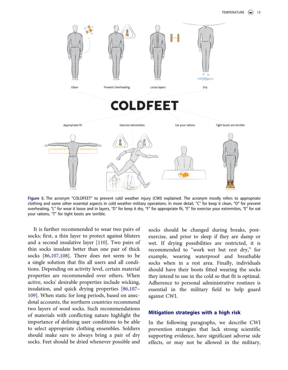 NoobieMatt's tweet photo. An interesting paper about cold weather combat operations - where the environment itself may prove the biggest direct threat.
Thought immediately of the excellent presentation by @jmelau @TacTrauma #TacTrauma24
Ping @UKTacOpsMed @ATMA_Tactical @TacMedNZ @cantacmed
#FOAMems https://t.co/gKmusPWb2U