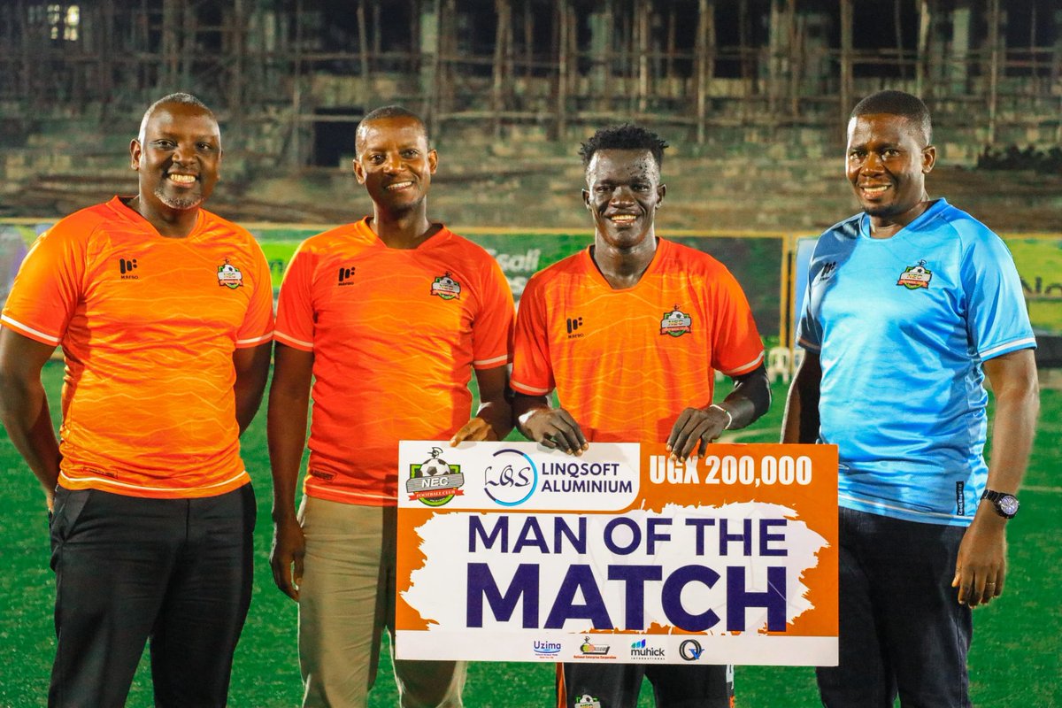 NEC FC (@nec_fc) on Twitter photo The Perfect outing this evening! Great resilience! Geriga Atendele name LINQSOFT Man of the Match against <a href="/WakisoGiantsFC/">Wakiso Giants FC</a>
#Diehard. The Perfect outing this evening! Great resilience! Geriga Atendele name LINQSOFT Man of the Match against <a href="/WakisoGiantsFC/">Wakiso Giants FC</a>
#Diehard.