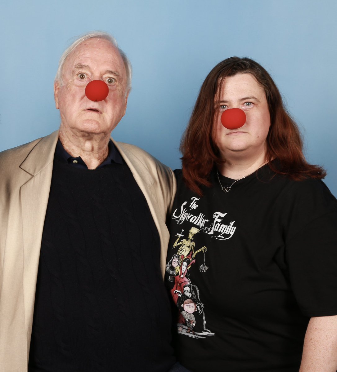 Some days you just have to serious! 
With the legendary <a href="/JohnCleese/">John Cleese</a>