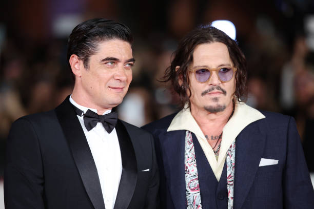 J🦇Depp on X: "Riccardo Scamarcio and Johnny Depp attend the "Modì – Three Days On The Wing Of Madness" red carpet during the 19th Rome Film Festival at Auditorium Parco Della Musica