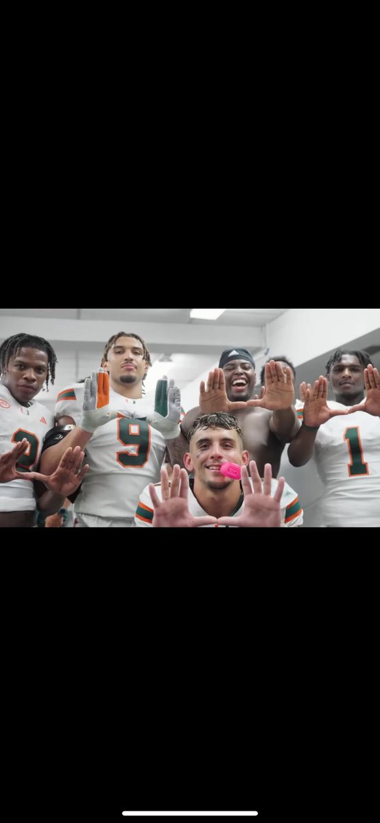 phatdaddi84's tweet photo. Itโs been 148 days since Tyler Baron has committed to Miami 0 days until we beat that team up north.
#beatfsWHO #gocanes ๐งก https://t.co/HWikUQG8Zj