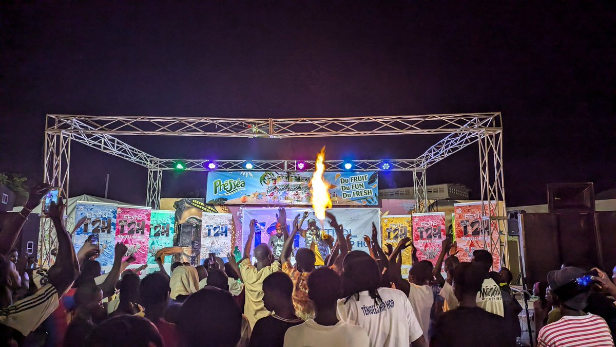 PPSthewritah's tweet photo. Démb Sangalkam neexoon na 🔥🔥🔥 
Félicitations à tte la team @TengeejHiphop 
Ce fut éprouvant mais on l'a fait ✅
Tëngeej Hip-Hop Festival #2 💪🏾🙏🏾

#rapgalsen #T2Hfestival2024 https://t.co/oKxNXFJ8mg