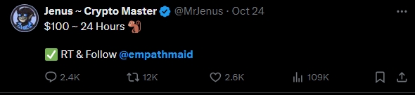 RecessedChin's tweet image. For those wondering where empathmaid allegedly bought the 13k Indonesian followers from 🤷