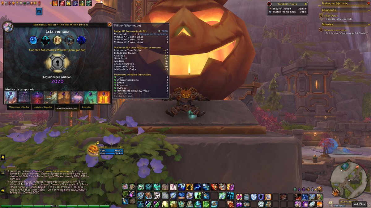 Nill_Crow's tweet image. E num é que o KSM veio?! w
Em duas semanas, fiz um xamã, mestrei a build de cura e dale!