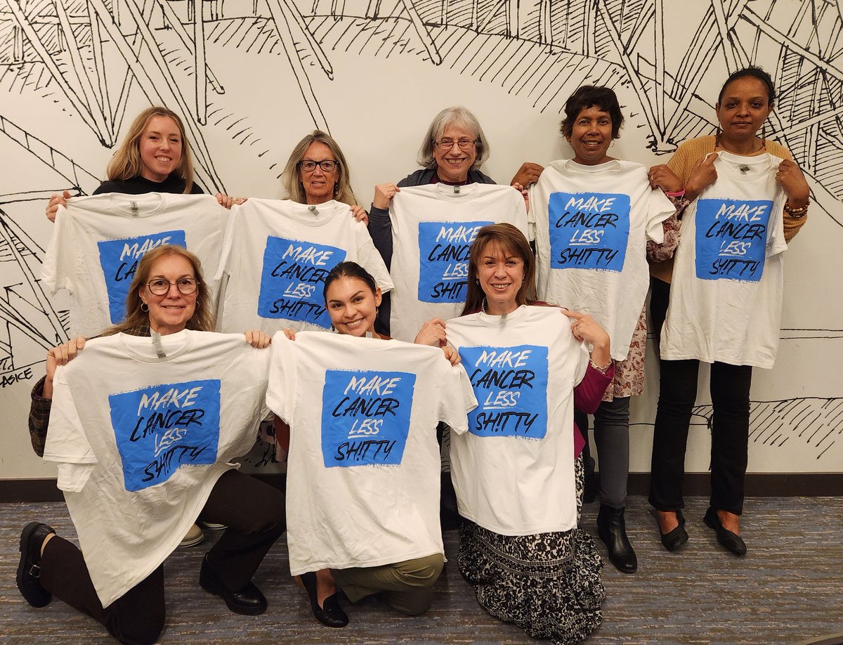 coffeemommy's tweet photo. Spent the last few days at #LSBC24 with these phenomenal research advocates (and others!)
We all agree that there has been tremendous progress in many areas, but there is still a compelling need to #MakeCancerLessShitty #SuppOnc #PallOnc #SurvOnc https://t.co/6Nn3w3LvF5