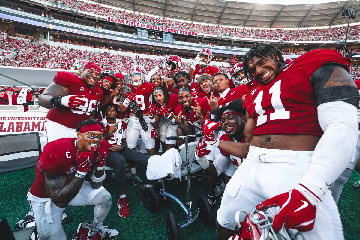 Alabama Football tweet media