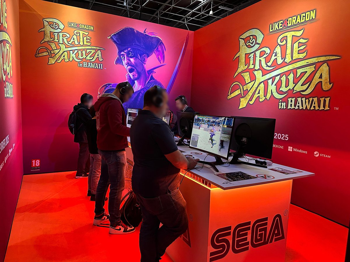 Bonjour!
フランス・パリにて、「Paris Games Week」が開催✨
SEGA is exhibiting at ‘Paris Games Week’ in Paris, France!

セガは、『ソニック × シャドウ ジェネレーションズ』、『龍が如く８外伝 Pirates in Hawaii』、『ツーポイントミュージアム』をプレイアブル出展🎮

#PGW2024