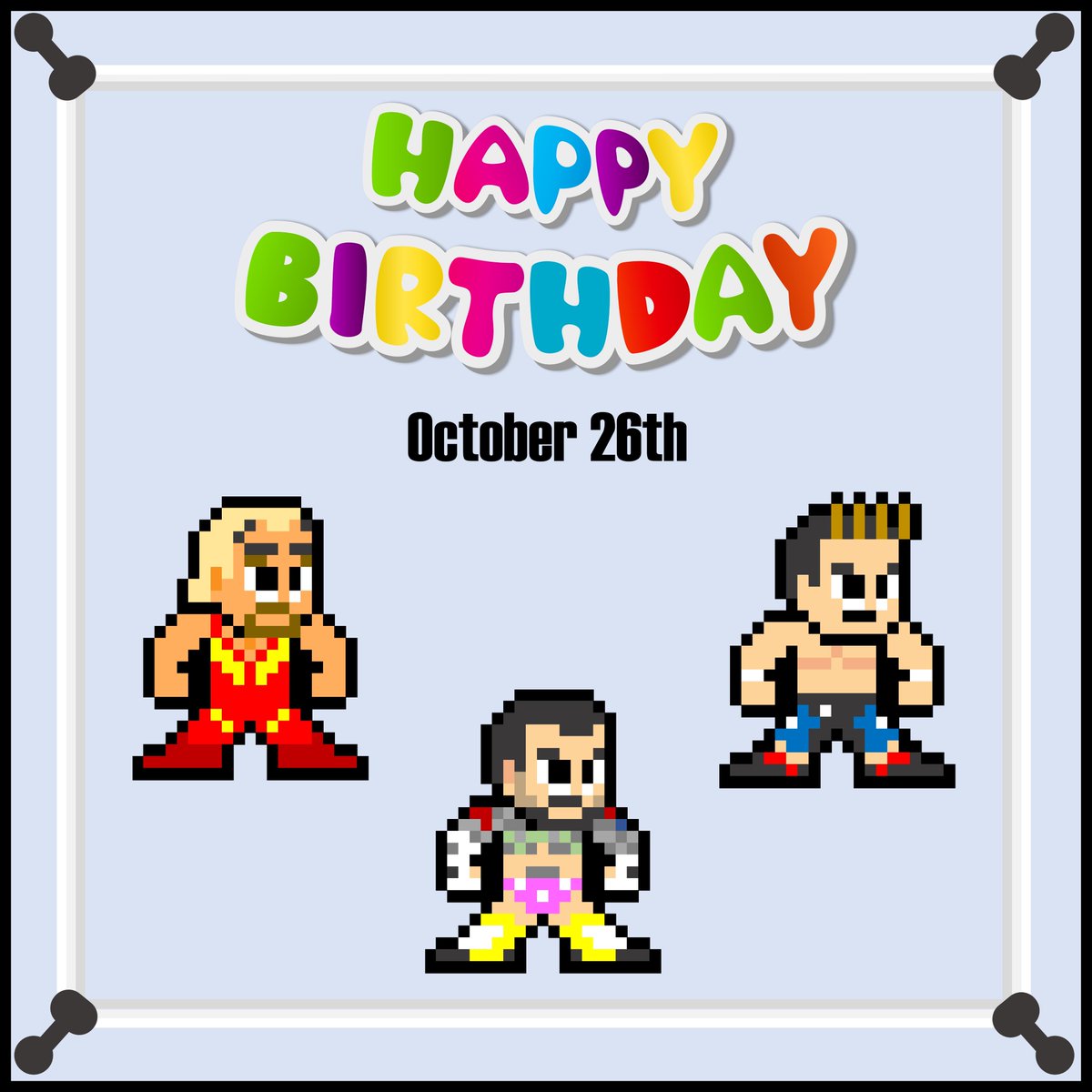 PixelStickArt's tweet image. Wishing a Happy Birthday to the late #KevinSullivan (RIP), #TakaMichinoku, and #CMPunk! #happybirthday #taskmaster #bestintheworld #wwe #wwf #wcw #ecw #aew #roh #tna #nwa #nxt #wrestling #wrestlers #pixelart #pixelartist #8bitart #8bitartist