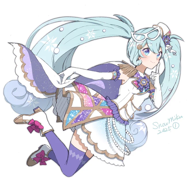1番ちゃん#雪ミク2025 #雪ミク 