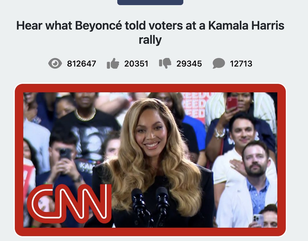 phasingpepper's tweet photo. An A-list celebrity paired with CNN (arguably the largest news network in the US) doesn't even come CLOSE to the numbers Rogan is pulling.

How can this election even be close? 

These numbers don't lie.

Videos were both posted to Youtube at nearly the same time. https://t.co/6kjPNbpRrt