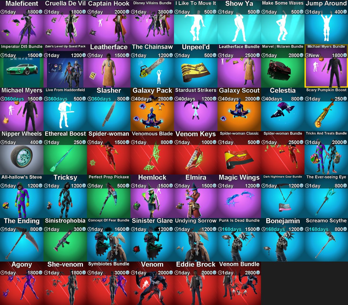GSM2588's tweet photo. Today's item shop ✧ october 26
70 vbucks available🔪🎹
.
.
.
#Fortnite #Fortniteitemshop #Fortnitestw #Fortnitevbucks
#FortniteAbsoluteDoom https://t.co/xtkQtx9yUR