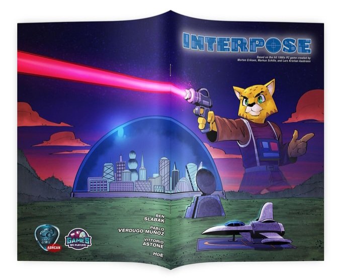 The first 50 physical tier backers of our #Kickstarter campaign will receive a limited edition ashcan of a new sci-fi series, Interpose, based on the hit 90s PC game. Written by the creator and writer of Exilium @benslabak.  Visit ExiliumComic.com #comics #crowdfunding