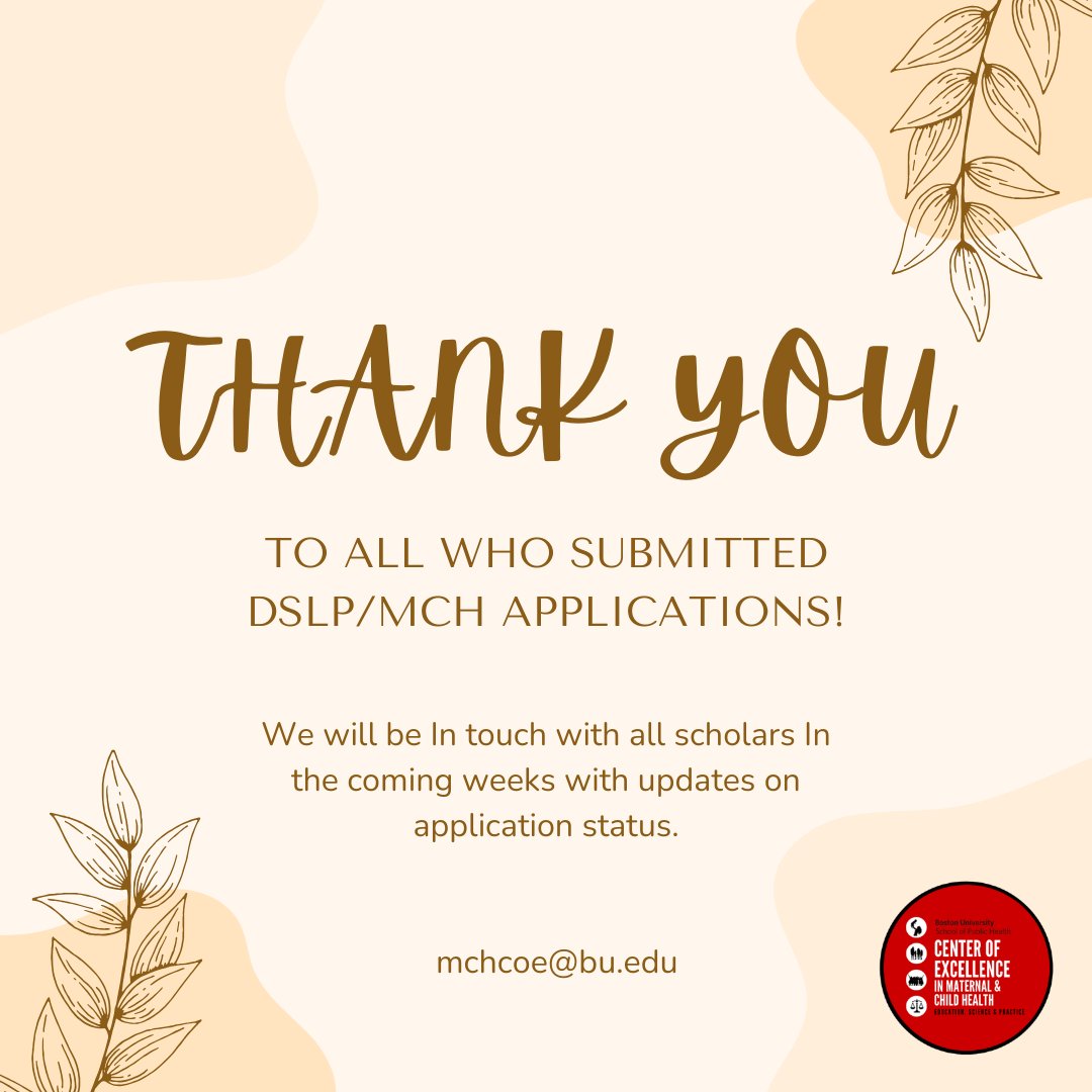 Thank you to everyone who submitted applications for the 2024-2025 cycle!
We are thrilled by the incredible talent, passion, and dedication shared in your submissions.
Stay tuned - our team is carefully reviewing applications, and we'll be in touch soon!
📩: mchcoe@bu.edu