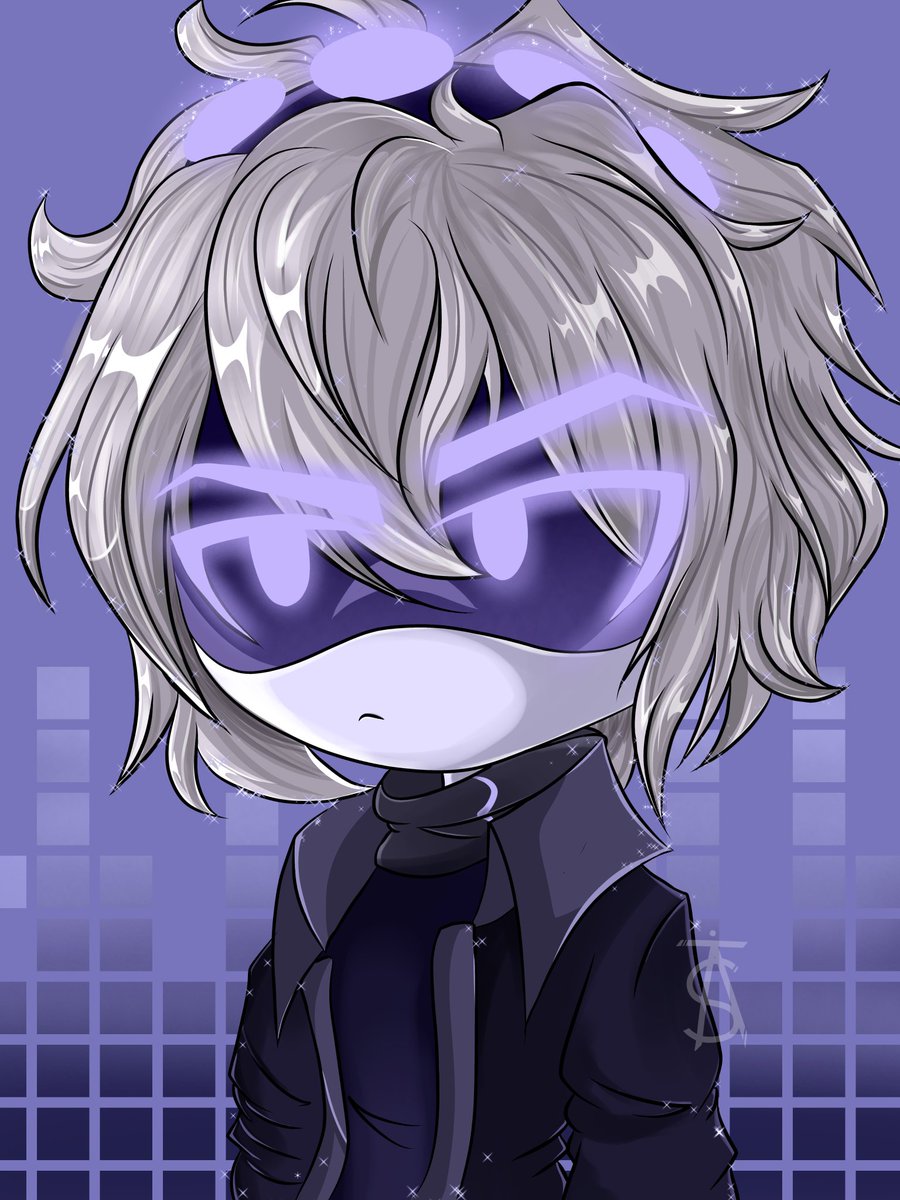 Lizza_arts's tweet photo. Holi, holiii, acá Un nuevo oc que me acabo de terminar 
Serial Designacion X 
#OC  #murdedronesfanart #murdedrones #digitalart https://t.co/AUlfsE9bOU