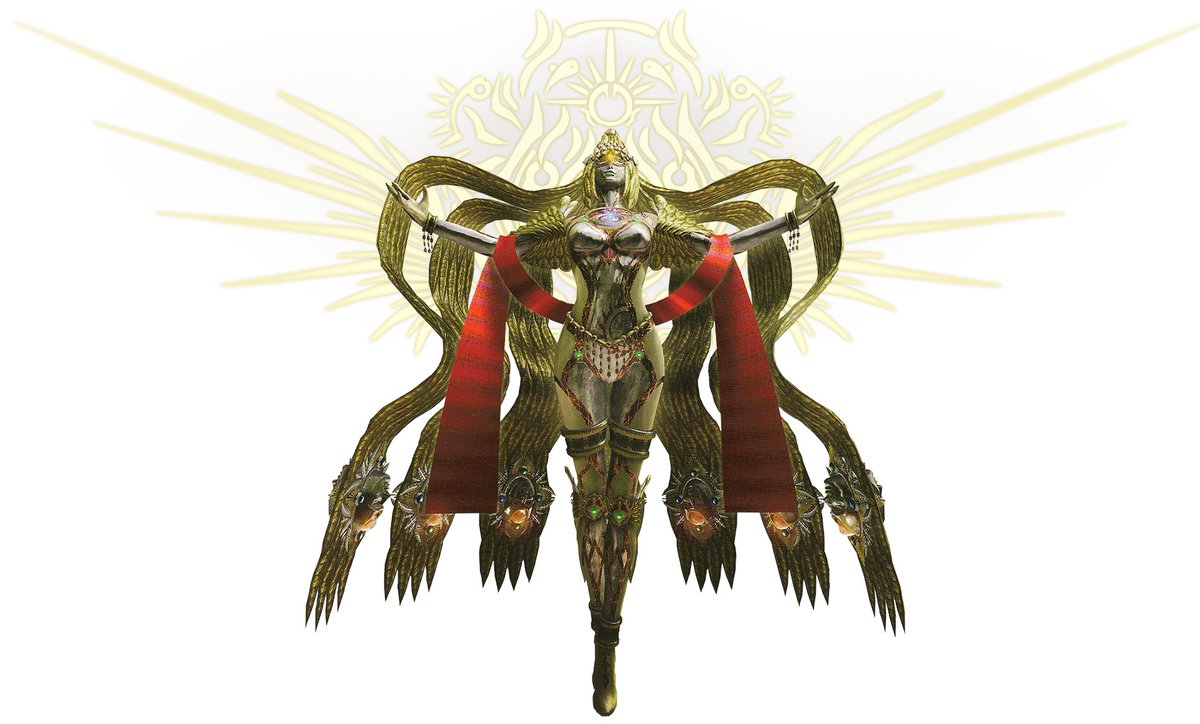 SegaoftheDay's tweet photo. Today's Sega Character of the Day is Jubileus the Creator from Bayonetta! https://t.co/JWyPiJ96j1