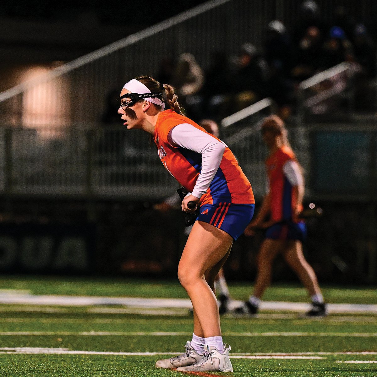 OUAsport's tweet photo. Final score from the second semifinal at the #OUA Lacrosse Championship.🥍

@TrentExcalibur | 7
@OT_Ridgebacks | 11

📸Mackenzie Gerry

#BannerSeason https://t.co/PvtG4k7aWB